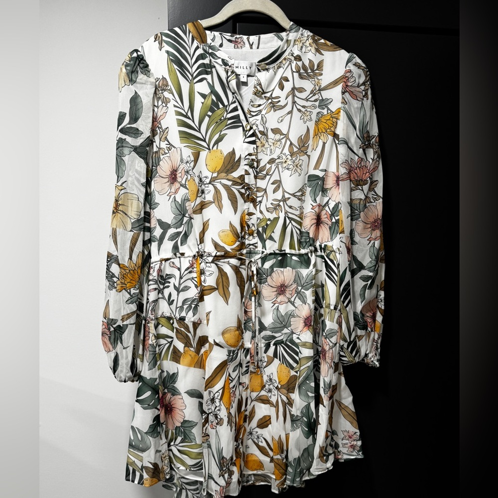 Womens Milly long sleeve dress size 8